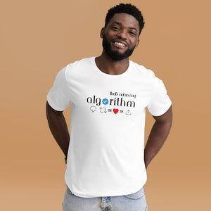 "Not In My Algorithm - TWT" Unisex t-shirt