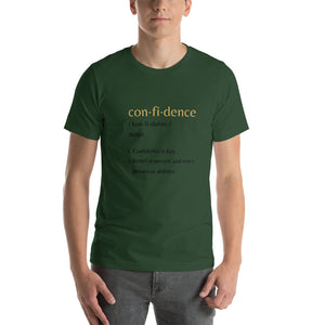 "Confidence" Short-Sleeve Unisex T-Shirt
